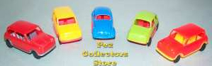 1970s Auto Pez Cars from Pez International