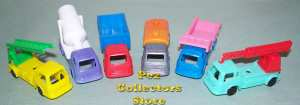 1970s Auto Pez Trucks from Pez International