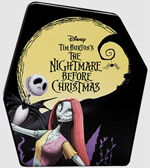 Nightmare Before Christmas Pez Gift tin Back