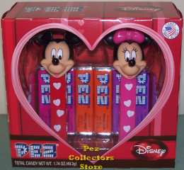 Mickey & Minnie Mouse Disney Couples Valentines Pez