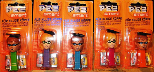 Pez Smarts European dispensers