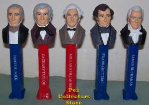 Presidents Pez Volume 3 loose