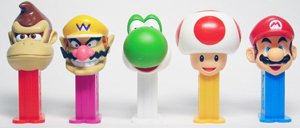 Super Mario Bros. Mini Pez set