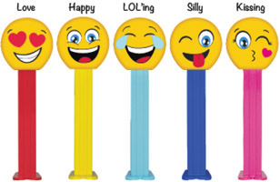 Emoji Pez with Names