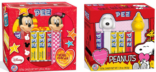 Valentine Pez Twin Packs 