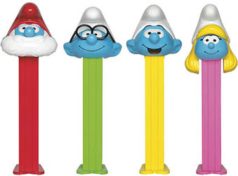 Smurfs 3 Pez Assortment