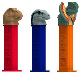 Jurassic World Dinosaurs Pez