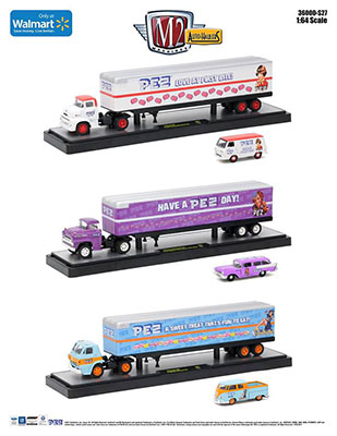 M2 Machines Pez Auto Haulers