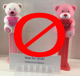 No Mini Valentine Bears for 2018