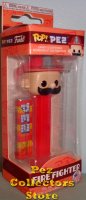 Funko Exclusive Pez Pal Red Fireman POP!+PEZ