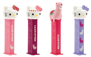 European Hello Kitty Llama Pez Set