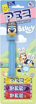 Bluey Pez Easter Card