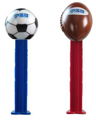 European Pez Sports Soccer and Football Pez