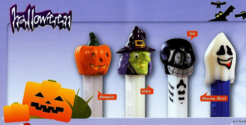 European Halloween Pez Set