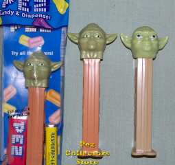 Star Wars Phantom Menace revised Yoda Pez