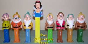 Snow White and the Seven Dwarfs US Pez Set