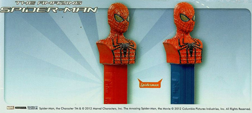 European Spiderman Pez