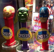 European Pez Catalog Avengers