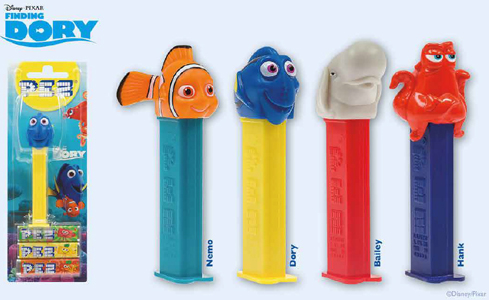 European Finding Dory Pez Set