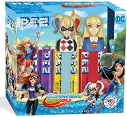 DC Super Hero Girls Pez Twin Pack 