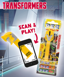 Transformers Pez Play Scan Code