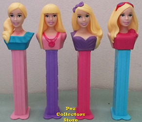 USA Barbie Pez Set