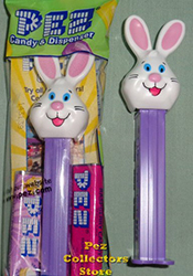 Mr. Bunny Pez on purple stem