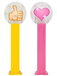 Thumbs Up and Sparkling Heart Emoji Pez