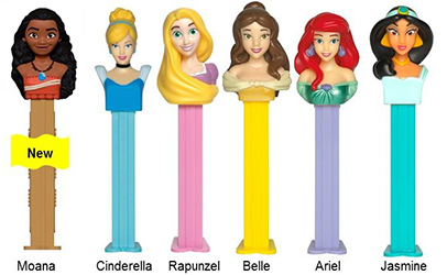 Disney Princess Pez with Moana