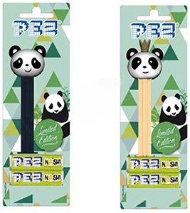 Limited Edition European Panda Pez pair