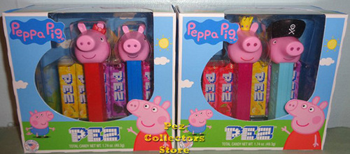 Peppa Pig and George Pez Twin Packs