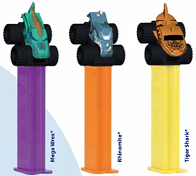 European Hot Wheels Monster Trucks Pez