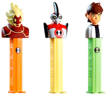 Ben 10 Pez set from Europe