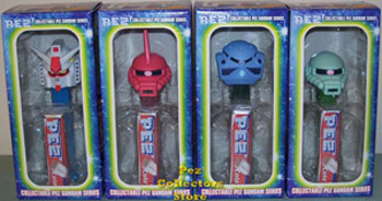 Japanese Gundam Pez Set