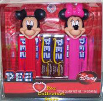 Mickey and Minnie Disney Couples Pez Valentines