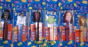 Phantom Menace Pez set of 6