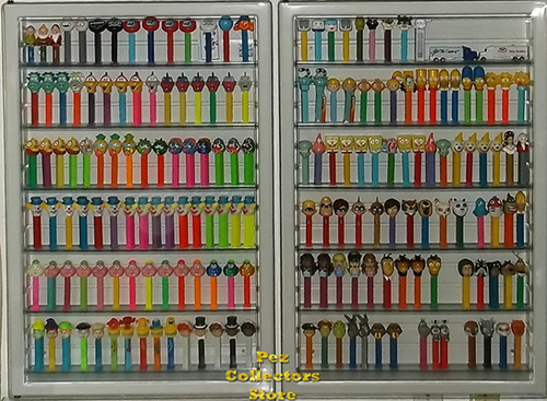 Covered Wall Displays for Pez