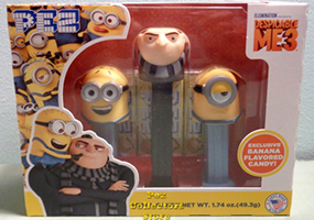 Despicable Me 3 Tri-pack Pez Set