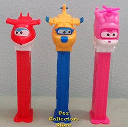 European Super Wings Pez Set Loose