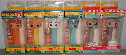 Disney Hercules and Dumbo POP! PEZ Bundle