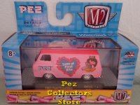 M2 Machines Pink Pez Econoline Van