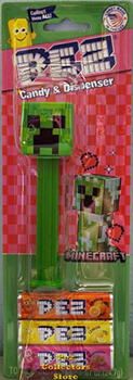 Exclusive 2026 Minecraft Creeper Pez Be Mine Valentine's Day Card