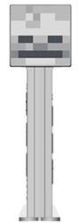 Minecraft Skeleton Pez
