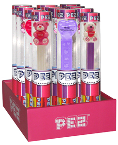 Pez Valentines Tubes