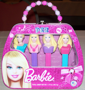 Barbie Pez Gift Tin