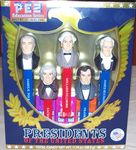 US Presidents Pez volume 3