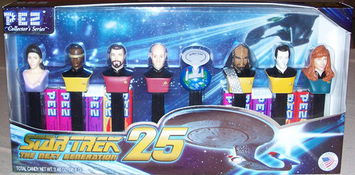 Star Trek TNG Pez Gift Set