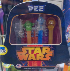 Crystal Star Wars Pez Tin