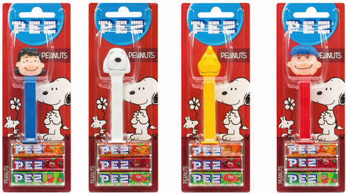 2015 European Peanuts Pez Set 