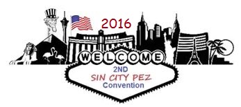 2016 Sin City Pez Convention Logo